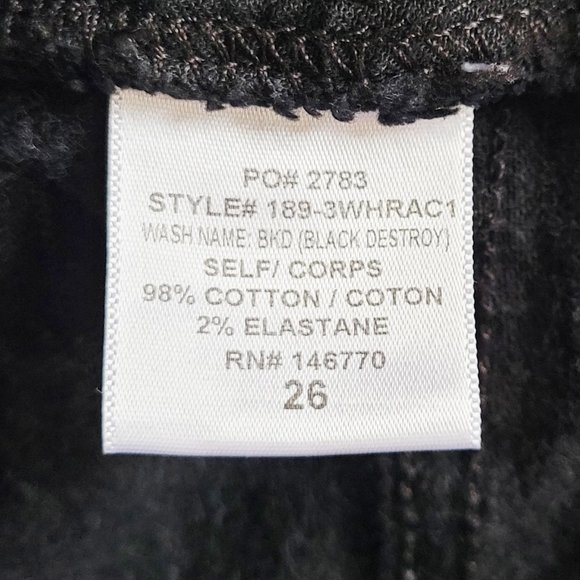 Re/Done - Levi's Originals High Rise Ankle Crop Women's Jeans - Size 26 - Picture 8 of 14